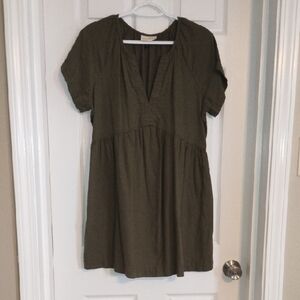 Universal Thread Olive Green Mini Dress